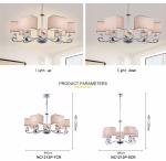 Best modern chandeliers for indoor home hotel lighting (WH-MI-22)