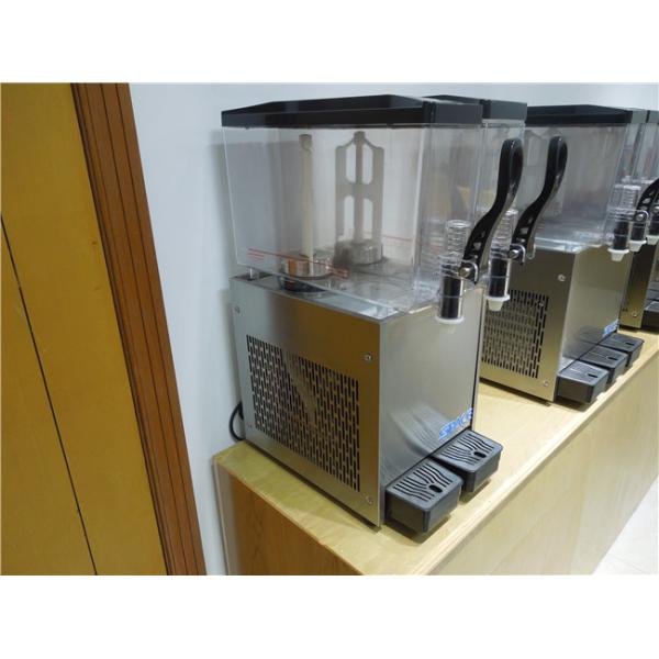Rotating Type Hot And Cold Juice Drink Dispenser Double Bowl Automatic Control