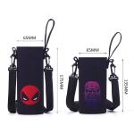 Reusable 13.5CM Height Neoprene Glass Water Bottle Sleeve