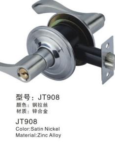 Wholesale Security Commercial Door Locks Satin Nickel Color Punching Resistance from china suppliers