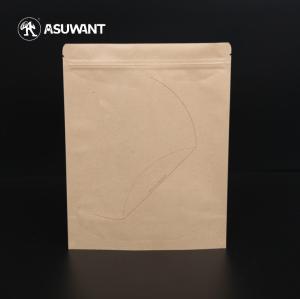 Wholesale 150 Mic Three Side Seal k Kraft Paper Packaging Bags from china suppliers
