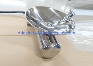 Wholesale Ambient Water Wall Hung Drinking Fountain Push / Press Bubbler Faucet Great Strength from china suppliers
