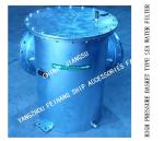 DN250 HIGH-PRESSURE STRAIGHT-THROUGH SEAWATER FILTER/HIGH-PRESSURE RIGHT-ANGLE