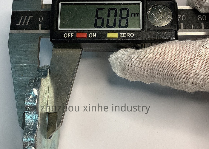 6 Points Carbide Tipped Milling Cutters For Surface Prep Scarifier Equipments
