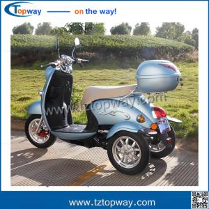 Wholesale MOTOR closed cabin adult electric tricycle 3 wheel motorcycle /mobility scooter from china suppliers