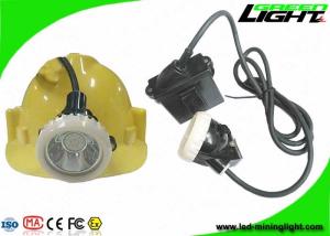 Wholesale IP67 Led Mining Cap Lights , Rechargeable Underground Safety Headlamps 10000lux 6.6Ah from china suppliers