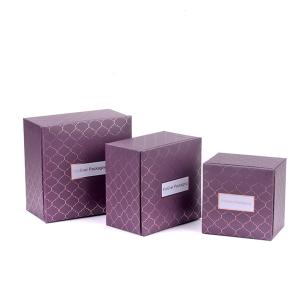 Wholesale Hot Stamped Fancy Jewelry Box Personalized Ring Box / Bracelet Box from china suppliers