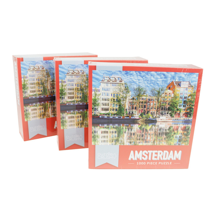 Personalized 1000 Pieces Art Jigsaw Puzzles 1.8-2.0mm Thickness For Young People