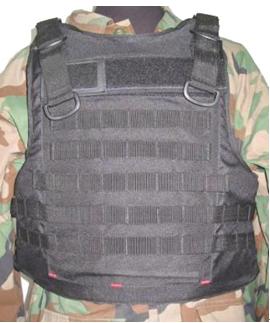 Molle system Chieftain light weight NIJ IIIA 9mm/.44 Aramid fiber bullet proof vest for Police and Military Use