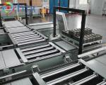 1000 -1500m2 Production Capacity Veneer Stone Production Line 220V Wet Cast