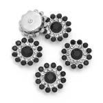 Accessory China Wholesale Rhinestone Pearl Diamond Crystal Metal Button For