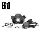 HL-006 Carbon Fiber Titan Custom Motorcycle Headlight Fit ROAD KING Low Rider
