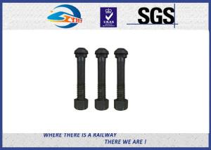 Wholesale durable high tensile strength railroad bolts and nuts for railway construction from china suppliers