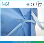 510K EN13795 PE Isolation Gown Medical AAMI Level 4 Surgical Gown