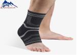 Elastic Knitting Compression Ankle Bandage Support With Silicone for Sport Body