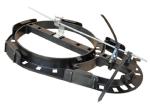 PP Plastic Fiber Cable Storage Reel Unit 19inch Oval For 12m Length Cable