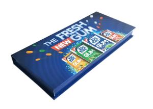 Wholesale Full Color Printing Magnetic Lid Gift Box , Candy Packaging Flip Top Magnetic Box from china suppliers