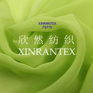 Wholesale F5715 lady fashion polyester chiffon solid and printing100DX100D 1800 twist 57/58&quot; from china suppliers
