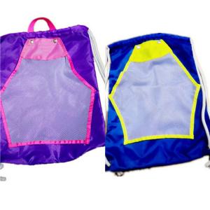 Wholesale Swim Accessories Mermaid Drawstring Backpack Heavy Duty Water Repellant Fabric from china suppliers