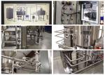 2HL Capacity 2 Kettle Brew System 2MM Exterior Shell For Pub / Restaurant