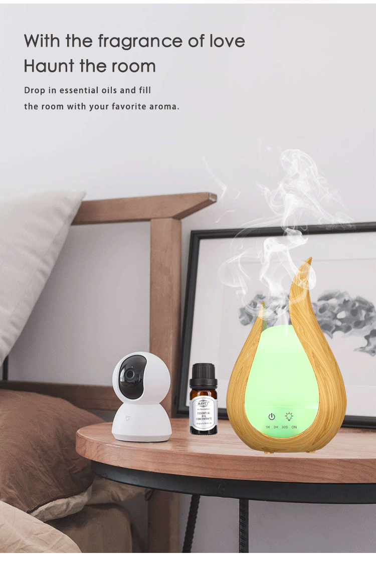 Wholesale Household Remote Control Scent Oil Diffuser Humidification Cool Mist Sprayer Aroma Diffuser With NIght Light