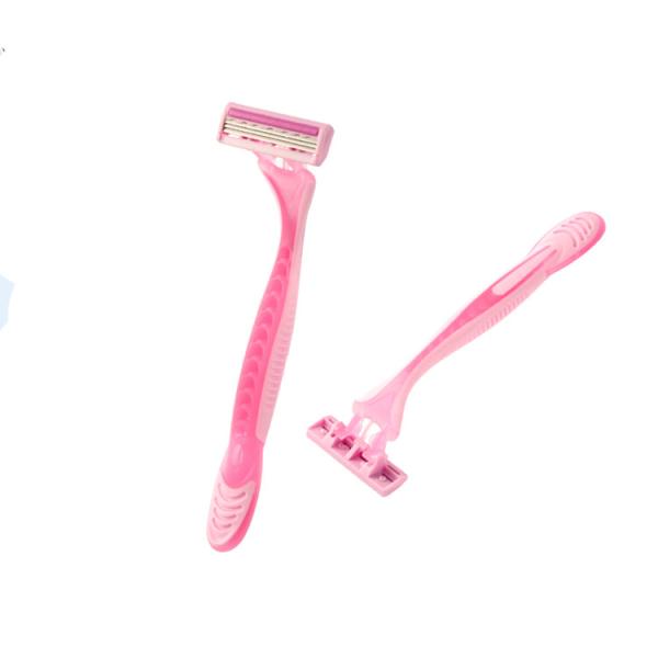 Face Cleansing Twin Blade Disposable Razors With Good Hardness Any Color