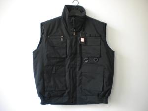 Wholesale winter vest, warm waist coat, grey, S-3XL, pongee outer, paded lining from china suppliers