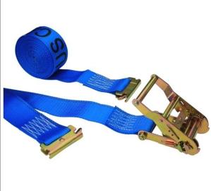 Wholesale 50MM Polyester Ratchet Tie Down Straps LC2500 DN EN12195-2 Acid Resistance from china suppliers
