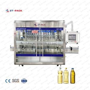 Wholesale 600ML Ss 316 Edible Oil Bottle Packing Machine , Viscosity 6 Head Liquid Filling Machine from china suppliers
