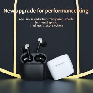 Wholesale IPhone Android Active Noise Cancelling Earphones Black Wireless Earbuds IPX5 from china suppliers