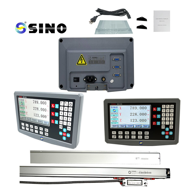 IP67 3 Axis Digital Readout SINO SDS2-3VA Linear Scale Encoder For Milling Machine