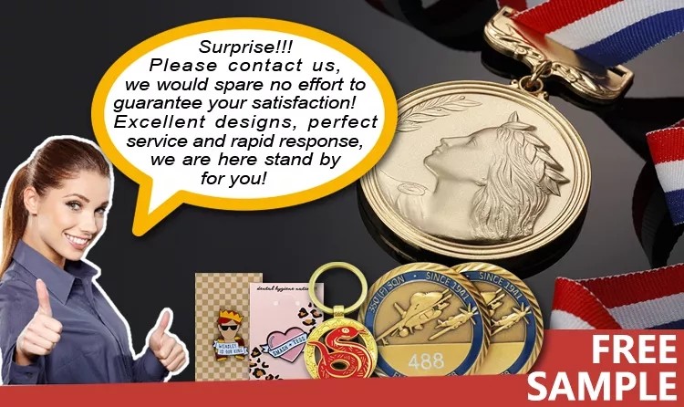 Wholesale OEM Factory Custom Medallion Sport Medal Enamel Marathon Medals Gold Award