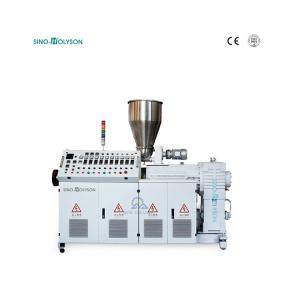 Wholesale Counter Rotating Conical Twin Screw Extruder Plastic PVC 40 Rpm from china suppliers