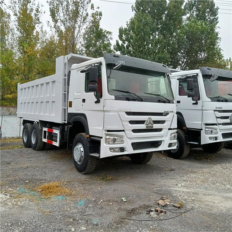 Used Howo Dump Truck Export Heavy Duty Truck Tractor Truck Container Semi-trailer
