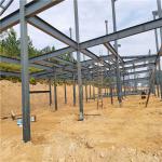 75mm Rock Wool Roof Tile Light Steel Structure Building
