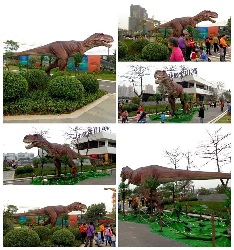 T Rex Life Size Realistic Dinosaur Model For Science Museum Exhibits