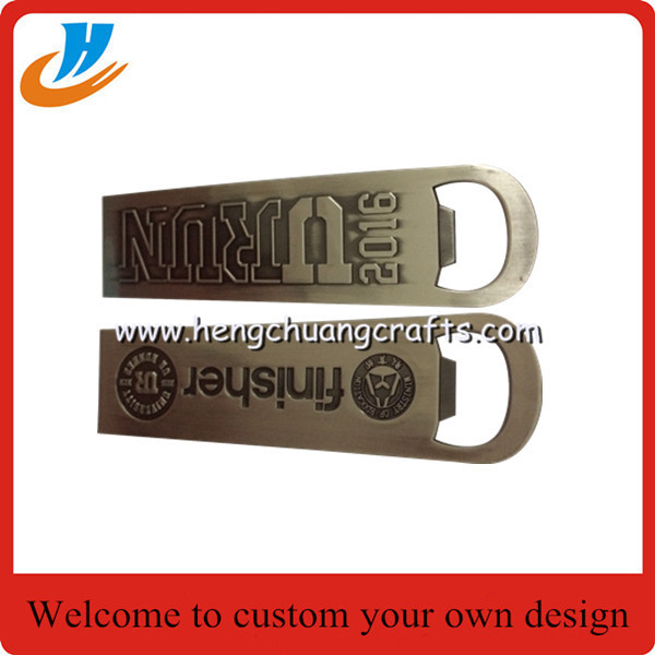 Leather keychain bottle opener,metal bottle opener with custom car logo