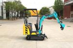 Municipal Works 1.7Ton Mini Excavator Swing Boom Small Hydraulic Excavator