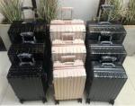 New Arrivals Carry On Luggage Hard Shell Travel Trolley 4 Spinner Wheels
