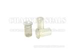 Industrial Equipment Rubber Suction Cups High Tear Strength Transparent