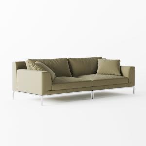 Wholesale Green Leather Office Sofa Set PU Leather Furniture Modern Sofa from china suppliers
