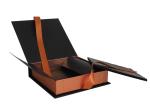 Modern Nice Round / Cylinder Gift Box , Drop Front Scarf Gift Box Lightweight