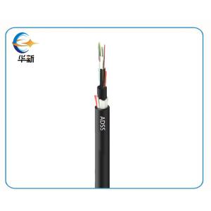 Wholesale Outdoor Optical Fiber Cable Adss All Dielectric Self Supporting External Fibre Cable from china suppliers