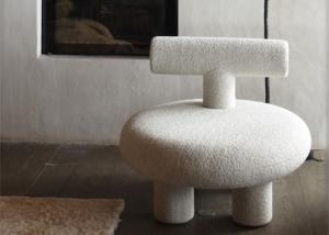 Wholesale Cashmere Single Sofa Chair For Bedroom Nordic Low Lounge Indoor from china suppliers