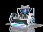 Commercial 9D Virtual Reality Cinema 4 Seats 9DVR Cinema Simulator Chair Machine