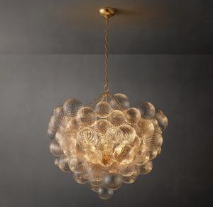 Wholesale 100V - 277V Bubble Light Chandelier 38&quot; Bedroom Glass Chandelier from china suppliers