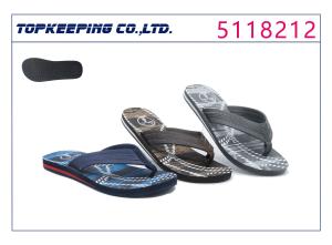 Wholesale Stylish Men Rubber Slipper EVA Thin Sole Flip Flop from china suppliers