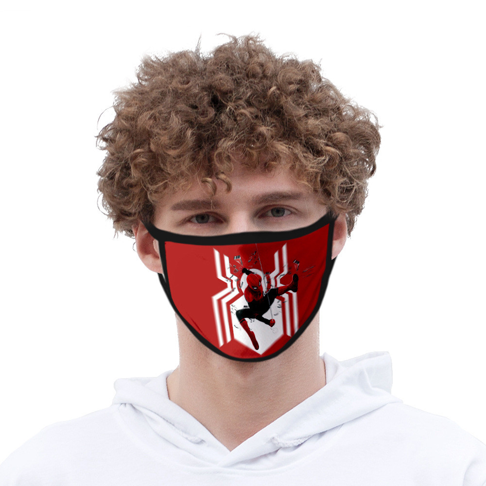 Frozen Washable Spiderman cloth Face Mask for adult and kids