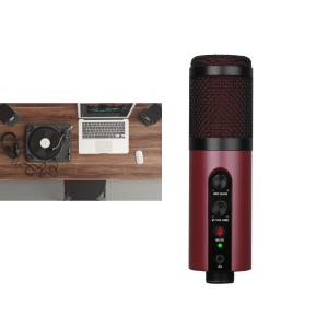 Wholesale 20Hz-20KHz Handheld Condenser Microphone With Sound Card 85dB SNR from china suppliers
