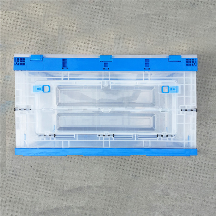 Collapsible Foldable Plastic Box , Plastic Storage Containers Easy Taking